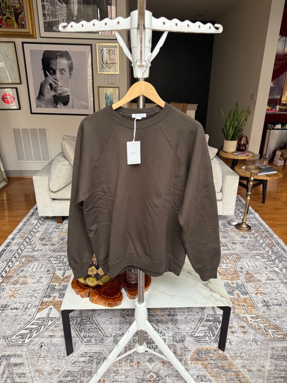 Lady White Heavy Gusset Crewneck